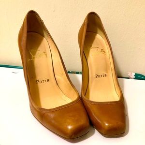 Christian Louboutin Camel Heels